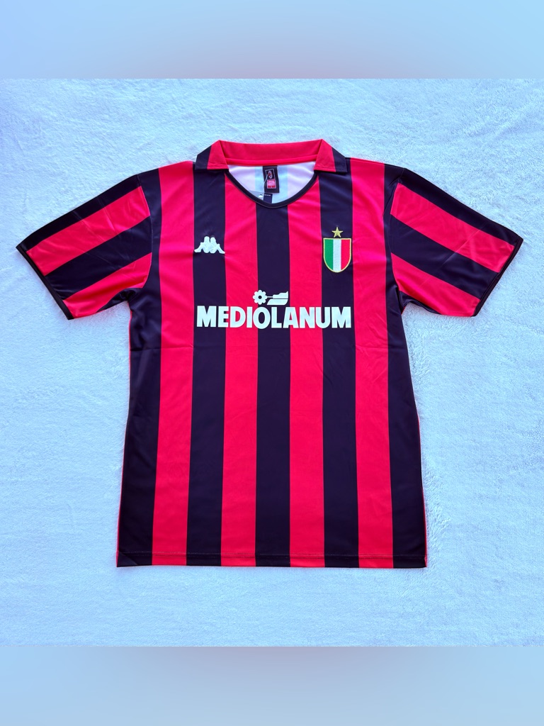Ac Milan Retro Jersey 1988-89